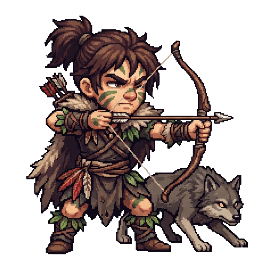 獵人職業形象圖